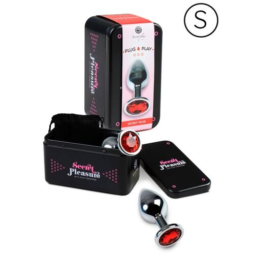 SECRETPLAY ANAL PLUG ROJO S