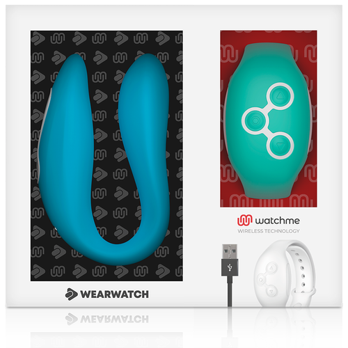 WEARWATCH VIBRADOR DUAL TECHNOLOGY WATCHME AÑIL /AGUA MARINA