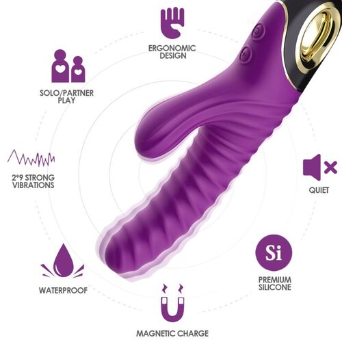 ARMONY - ETERNITY VIBRADOR SILICONA VIOLETA