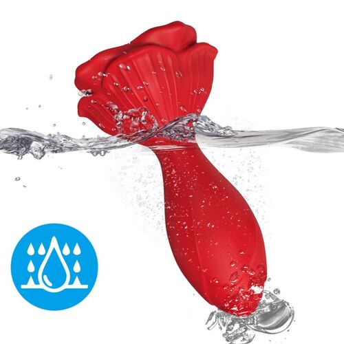 ARMONY - ROSA VIBRADOR & PLUG ANAL PEQUEO CONTROL REMOTO ROJO