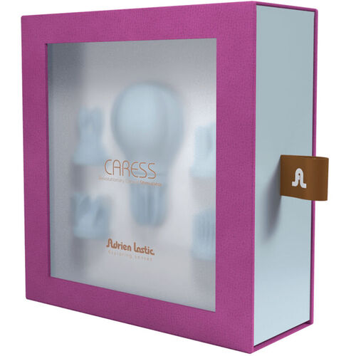 ADRIEN LASTIC - CARESS ESTIMULADOR CLITORIS AZUL