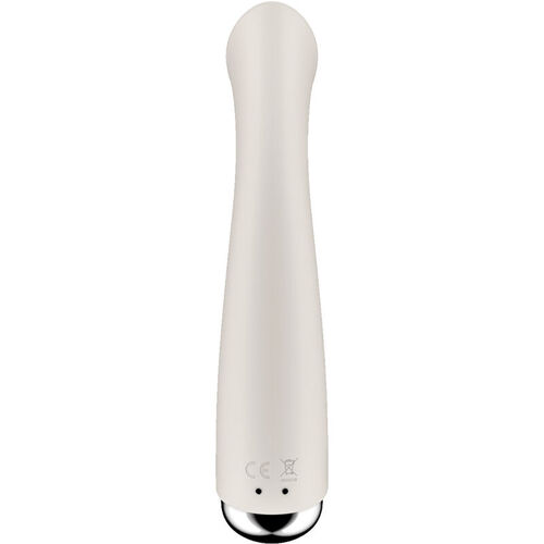 SATISFYER - SPINNING G-SPORT 1 VIBRADOR ROTADOR BEIGE