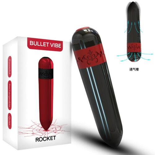 ARMONY - ROCKET BALA VIBRADORA CONTROL REMOTO NEGRO