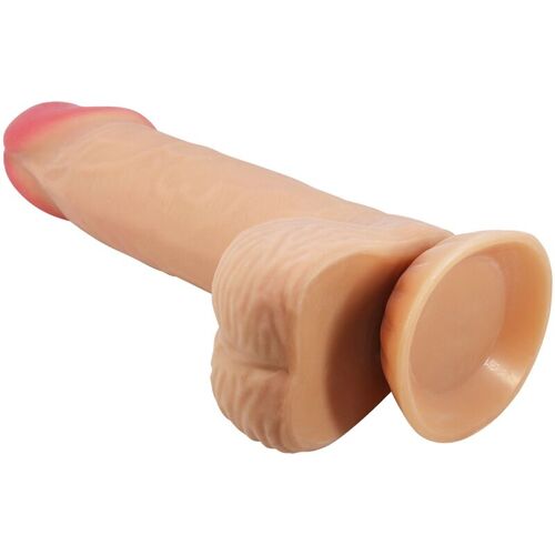 PRETTY LOVE - SLIDING SKIN SERIES DILDO REALSTICO CON VENTOSA PIEL DESLIZANTE 20.6 CM