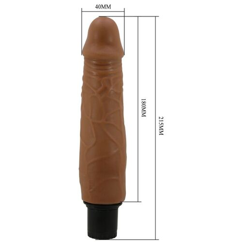 PRETTY LOVE - WALDORF VIBRADOR REALISTICO 18 CM -O- 4 CM