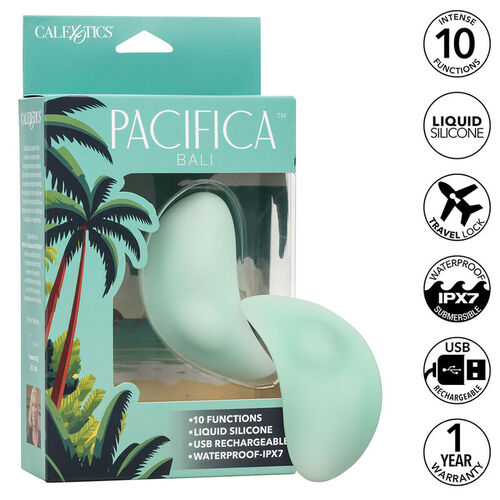 CALEXOTICS - PACIFICA BALI ESTIMULADOR 10 FUNCIONES AQUA