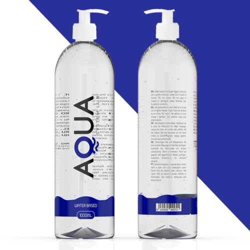 AQUA QUALITY - LUBRICANTE BASE DE AGUA 1000 ML